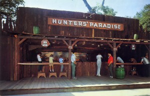 Hunter's Paradise shooting gallery, Frontier Village, San Jose, California                            